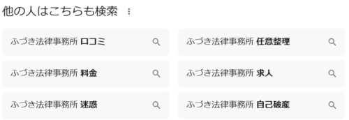 ふづきGoogle検索