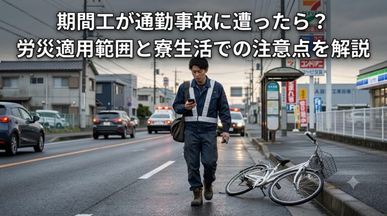 期間工の交通事故